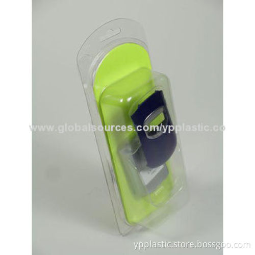Customized Plastic Clamshell Package with Printed Cardboard, 15 Years Manufacturer